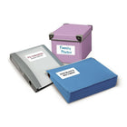 Avery White Laser/Inkjet Removable Multipurpose Labels, 2" x 4", 120 Pack (06468)-For use with Laser/Inkjet printers