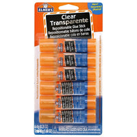Elmer's Clear Re-Stick Glue Sticks - 6 Pack-6-8g Sticks