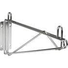Chromate Wire Shelving, Direct Wall Mounts, RL900, 12 Pack-Single shelf support, 24"