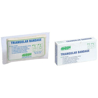 Safecross Triangular Bandage Cotton Compressed, 48 Pack (2030)-Dimensions: 56" W x 40" L x 40" H