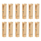Time 4 Crafts Jumbo Clothes Pin, 6 inches, Wood, 12 Pieces-Size: each jumbo clothes pin measures 6" in length