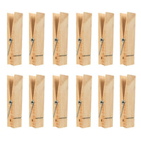 Time 4 Crafts Jumbo Clothes Pin, 6 inches, Wood, 12 Pieces-Size: each jumbo clothes pin measures 6" in length
