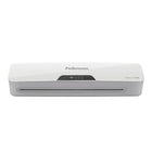 Fellowes Halo 125 Laminator with Pouch Starter Kit (5753101)-Rapid 1-minute warm-up with InstaHeat Technology.