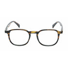 SAV Eyewear Total Flex Lennon Blue Light Glasses - + 2.75 - Brown Demi-Blue light filtering lenses: reduce digital eyestrain, promote better sleep, and reduce chances of AMD (age related macular degeneration)