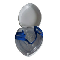 Kemp CPR Elastic Head Strap Mask with Hard Case-High quality CPR mask with hard shell case