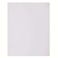 North American Paper 2 Ply Bristol - 22" x 28" - White - 48 Sheets-22" x 28"