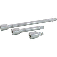 Gray Tools 1/2" Drive Chrome Wobble Extension, 5" Long-Drive Size: 1/2"