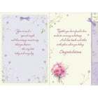 Rosedale 5-1/2" x 8" 40Th Anniversary Greeting Cards And Envelopes, 12 Pack (15005)-Card shop quality greeting cards