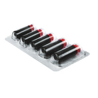 METO Primark Series 8878220 (P14, P12) Replacement Ink Rollers, Black, 5 Pack-Original METO replacement ink rollers for METO Primark series pricing guns and date coding guns, 5 per pack, black
