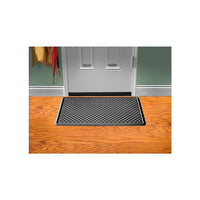 WeatherTech IndoorMat Door Mat for Home and Business, 48" x 30", Black-High quality door mat with a raised lip to contain spills and protect your floors