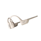 Shokz OpenRun Pro Mini Bluetooth Headset with Noise Cancelling Microphone - Premium Bone Conduction - Enhanced Bass - Beige-Enhanced Bass: Get lost in your music with deep, rich bass that adds depth and intensity to every track, ensuring a more enjoyable listening experience, whether you're working out or unwinding after a long day.