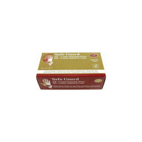 Safe Guard Latex Powder-Free Disposable Gloves - Medium - 100 Pack-Powder-Free