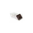 Eddie's Hang-Up Display Ltd. Wallet Holder, Acrylic, Clear, 4 Slots, 10 Pack (165005)-Acrylic wallet holder with 4 slots