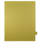 Mark Maker Legal Exhibit Index Tab Buff Single Tabs, 1/25th Cut, Letter Size, No Holes, Number 96, 25 Pack-Buff Single Tabs, 1/25th Cut