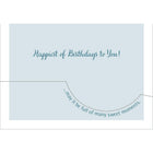 Aline Greetings General Birthday Card, Cappuccino, It's your birthday, 18 Pack-5.375" x 7.75" folded