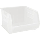 Plastic Bins, White, CF524, 2 Pack-Bin Load Cap. lbs. - 75