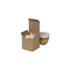 Wamaco #33 Gift Box, Kraft, 3" x 3" x 3", 100 Pack-Manufactured from 100 % recycled material, recyclable & biodegradable