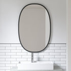 Umbra Hub Mirror Oval 24" x 36" - Black-4