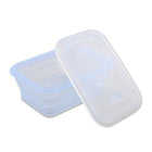 Minimal Silicone Food Storage Container - Clear - 460ml - Set of 2-Steam release valve