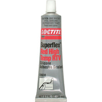 Loctite Superflex High Temp Rtv Silicone Adhesive Sealant, 80 Ml, Tube, Red - 12 Pack-Colour: Red