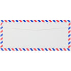 JAM Paper Airmail #10 Envelopes, 4 1/8 x 9.5, 100 Pack (A35532C)-Size: #10 (4-1/4" x 9-1/2")