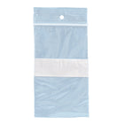 SPC Reclosable Poly Bag with Hang Hole - 2 Mil - 6" x 9" - White Block - 1000 Pack-Reclosable bag