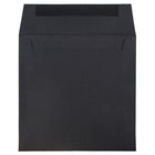 JAM Paper 6.5 x 6.5 Square Envelopes, Black Linen Recycled, 100 Pack (v01211g)-Size: 6-1/2" x 6-1/2"