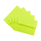 JAM Paper A2 Invitation Envelopes, 4.38 x 5.75, Brite Hue Ultra Lime Green, 1000 Pack (WDBH610B)-Closure: Gum