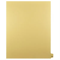 Mark Maker Legal Tabs - Letter Size - Buff - 1/25th cut - 25 tabs per package - 5 packages Pack - Number 175-Buff Single Tabs