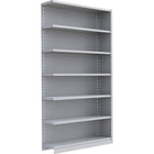 Metalware RK302 Boltless Shelving Unit, 7-Shelves, 48" x 12" x 88", Light Grey-Adjustable shelving system that provides high strength, yet economical storage capacity for your needs