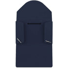 JAM Paper Plastic Business Card Case, Navy Blue, 100 Pack (291618968B)-Portfolio closure: Elastic