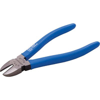 Gray Tools 6-1/2" Side Cutting, Diamond Slim Nose Pliers, With Vinyl Grips, 7/8" Jaw-Jaw length (inches): 7/8"