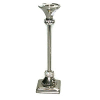 Elegance Candle Holder with Chatons, 6" (71041)-Candle holder