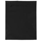 JAM Paper Foil Envelopes with Self Adhesive Closure, 9 x 12, Open End, Black, 25 Pack (1323290)-Opening: open end