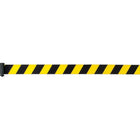 SCN Industrial Build Your Own Crowd Control Barriers - Tape Cassettes, 7', Yellow Tape - 3 Pack-Legend None