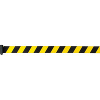 SCN Industrial Build Your Own Crowd Control Barriers - Tape Cassettes, 7', Yellow Tape - 3 Pack-Legend None