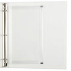 JAM Paper - Enveloppes en plastique à reliure perforatrice à 3 trous avec fermeture à glissière - 6 x 9,5 - Transparent - Paquet de 108-Quantité : 108 paquet
