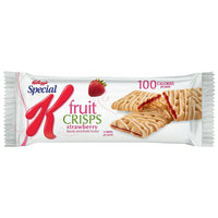 Kellogg's Special K Crisps - Strawberry - 125g - 6 Pack-Delight in two light, crisp pastries with delicious berry taste, drizzled with a touch of icing for 100 calories.