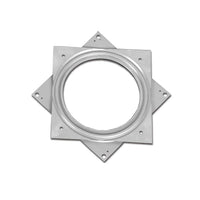 Azar Displays 6" x 6" Metal Revolving Base (P-6SQLS)-Made from metal