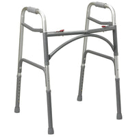Drive Medical Heavy Duty Bariatric Walker-Grey, Steel