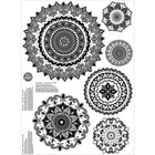 WallPops Morocco Medallions Wall Art Kit, Black-Safe for walls: always removable and leaves no sticky residue