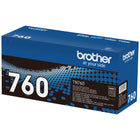 Brother TN760 Black Toner Cartridge, High Yield-The package includes one black toner cartridge