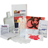 Precaution Bloodborne Pathogen Spill Kit, Universal, SEJ290, Universal, 3 Pack-Spill Type: Universal