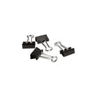 Staples Boxed Binder Clips - Small - 3/4" - Black - 72 Pack-Boxed packaging keeps clips neatly organized for easy storage and sharing at home or in the office