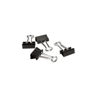 Staples Boxed Binder Clips - Small - 3/4" - Black - 72 Pack-Boxed packaging keeps clips neatly organized for easy storage and sharing at home or in the office
