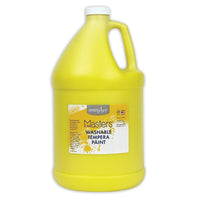 Little Masters 128 oz. Washable Paint, Yellow (214710)-Yellow