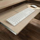 Sauder 94"W Whitaker Point L-Desk - Natural Maple-   Finished on all sides for versatile placement in any room of your home