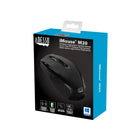 Adesso iMouse M20B Wireless Ergonomic Optical Mouse-Adjustable DPI: 3 Levels (800, 1200, 1600)