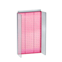 Azar Displays Pegboard Powerwing Display, 22 x 13.5", Pink (700355-PNK)-Made from pegboard
