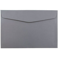 JAM Paper 6" x 9" Booklet Envelopes, Dark Grey, 1000 Pack (263917206b)-6" x 9"